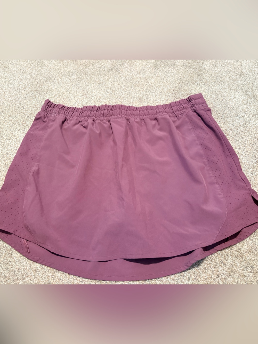 Women’s Athletic Shorts in Mauve - Lightweight Running Skort